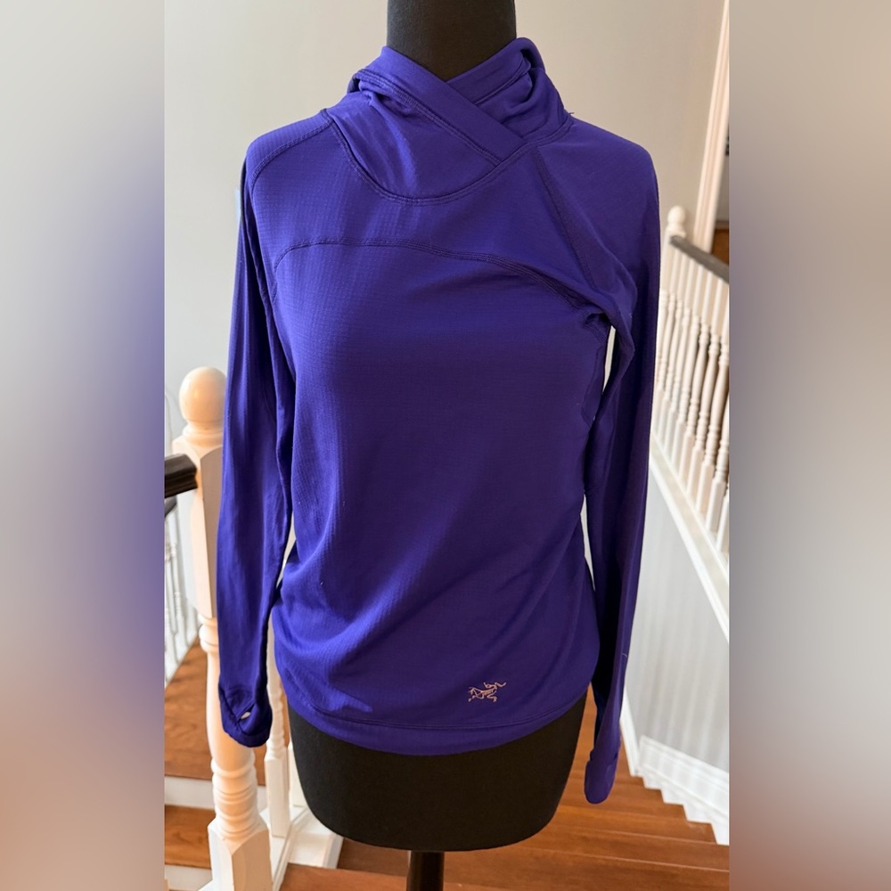 Arc'teryx Women's Rich Purple Long Sleeve hoody